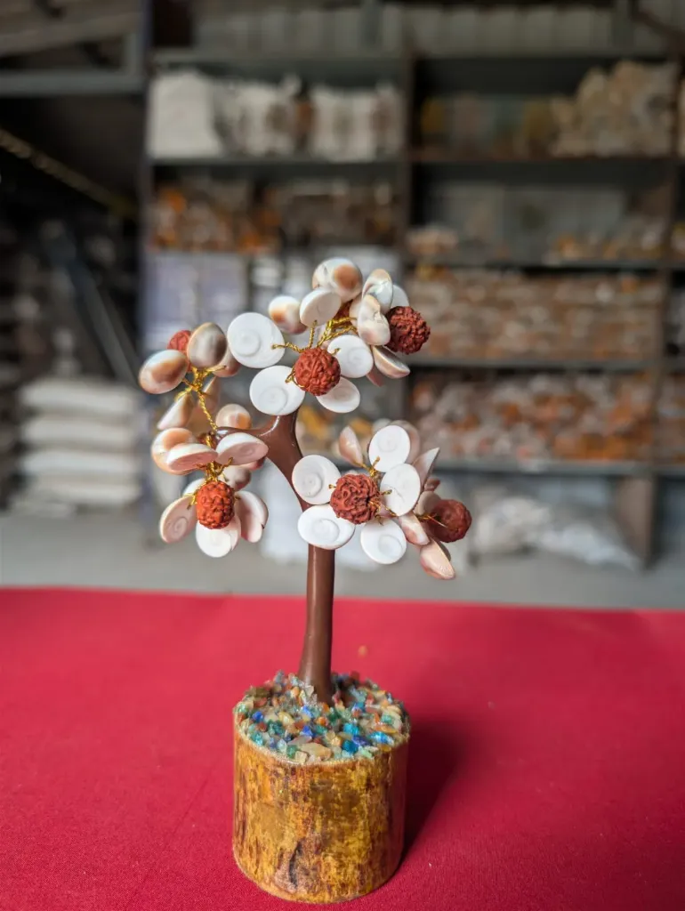 GOMTI CHAKRA + RUDRAX TREE (54 BEEDS)